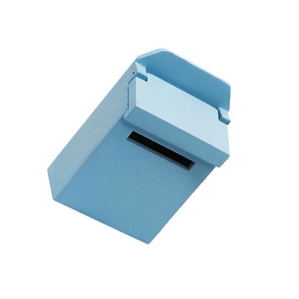 1 st 1 till 12-förhållande Miniatyrbrevlåda Dekorativ brevlåda Modell Mini Scenrekvisita (himmelsblå)Blå4,6X6 Blue 4.6X6.9cm