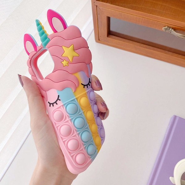 iPhone Apple -puhelin kotelo silikoni yksisarviskotelo iphoneXR