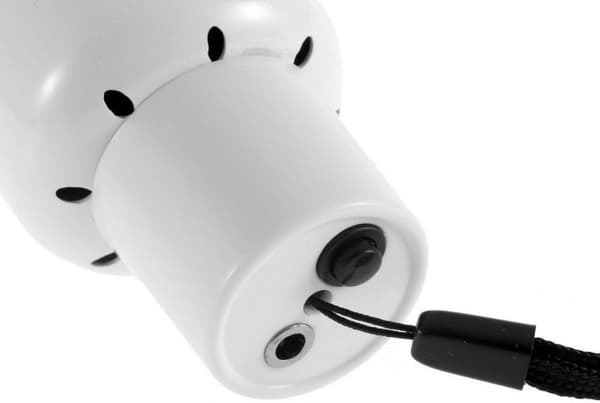 Generisk solcelledrevet LED-hodelykt, bærbar LED-lampe, solcellelampe med 0,8 W solcellepanel