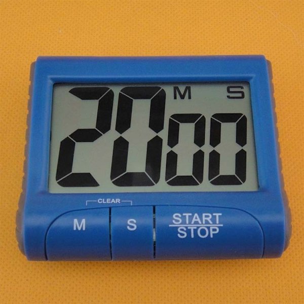 4 stk. Alarmur Kids Alarm Madlavningstimer Uhre Digitalt Ur Nummerrem Elektronisk Timer Køkken Madlavning