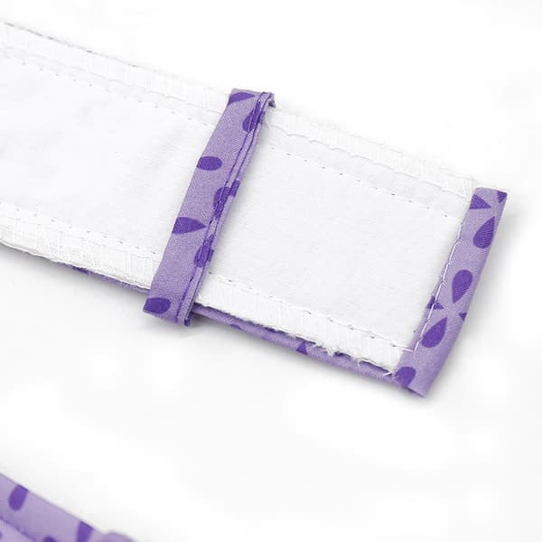 Baking Pan Protection Band 88x4.5cm, Anti-deformation Cake Pan Fixing Strap for Baking Tools, Purple