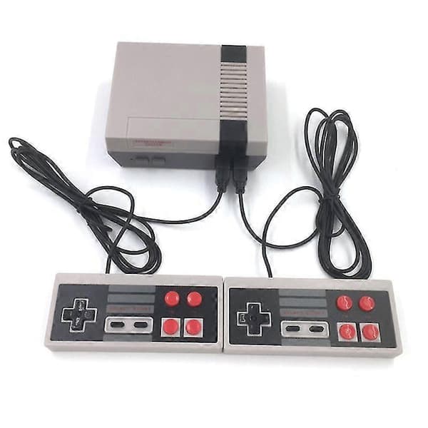 Mini Klassisk Retro TV Spillekonsol Underholdningssystem Indbygget 620 Spil