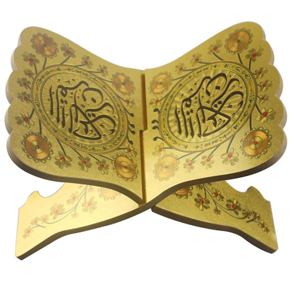Style 1 Træ Mubarak Bogreol Bibel Læsning Hylde Træ Display Stativ Style 1