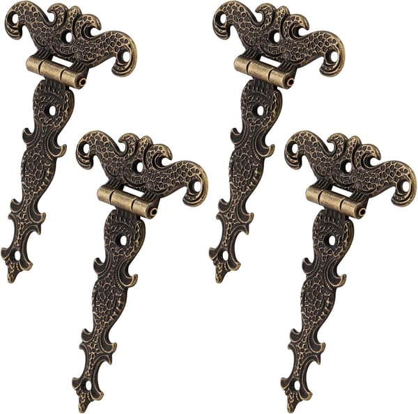 4-delt T-stropphengselsett - Kraftig 4,33\" 2,75\" Antique Bronze