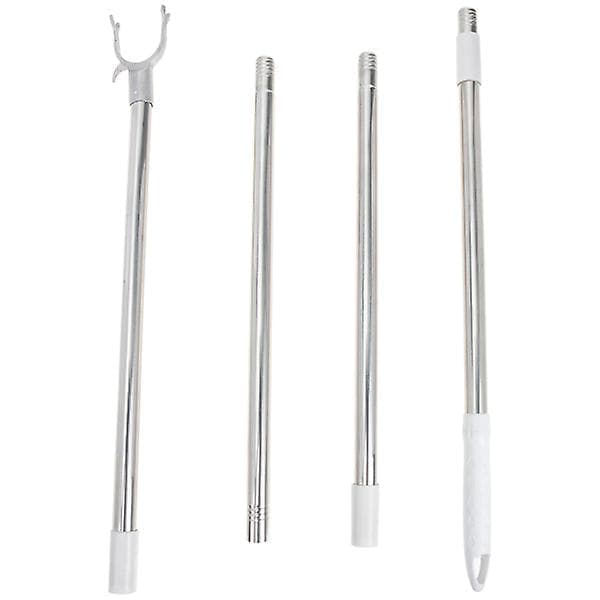 Retractable Multi Telescopic Clothes Pole Clothes Hanger Fork Clothes Hanger Shepherd Hook Picker