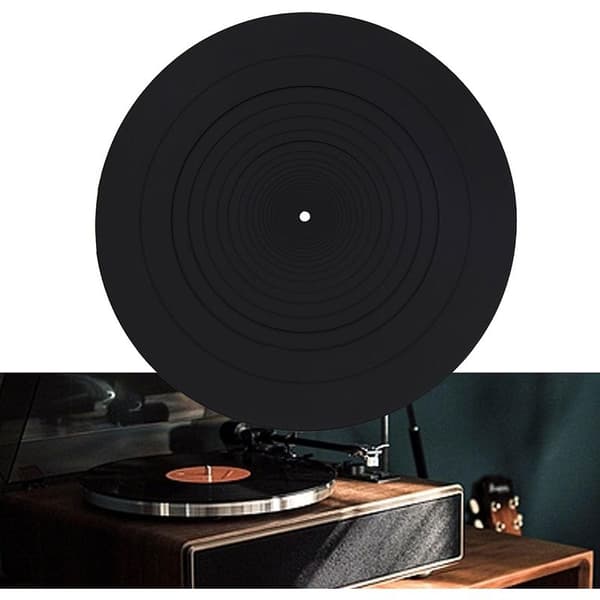 Rubber and Silicone Turntable Mat for Platinum Vinyl 12 inch