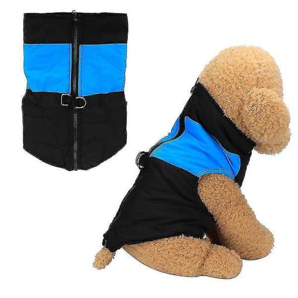 Waterproof Down Jacket Vest for Dogs and Cats, Thick Warm Coat in XL Size