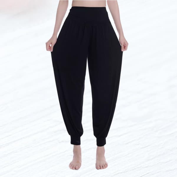 Yogabukser for kvinner Løse bukser 2 l Bomull for trening