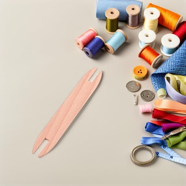 4 st trä DIY vävskyttel hantverksmaterial för stickad tröja halsduk gobeläng vävstickor