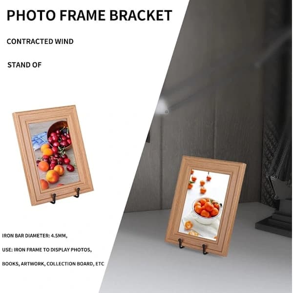 Tallerkenstativ for visning - Tallerkenholder Displaystativ + Metallramme