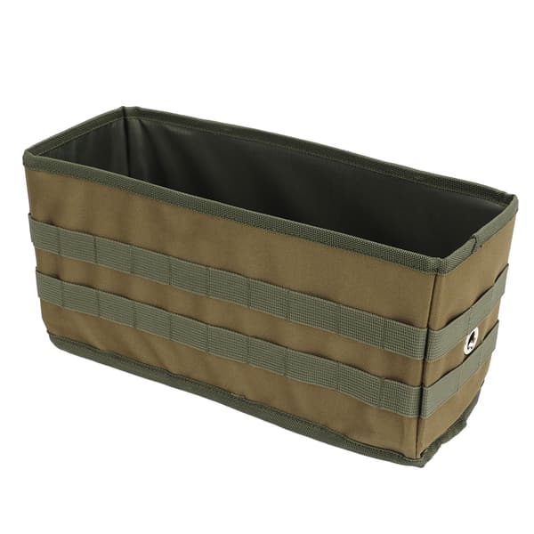Camping Table Side Storage Bag 600D Oxford Cloth Portable Folding Picnic Table Cookware Hanging Bag for BBQ Picnic OD Green