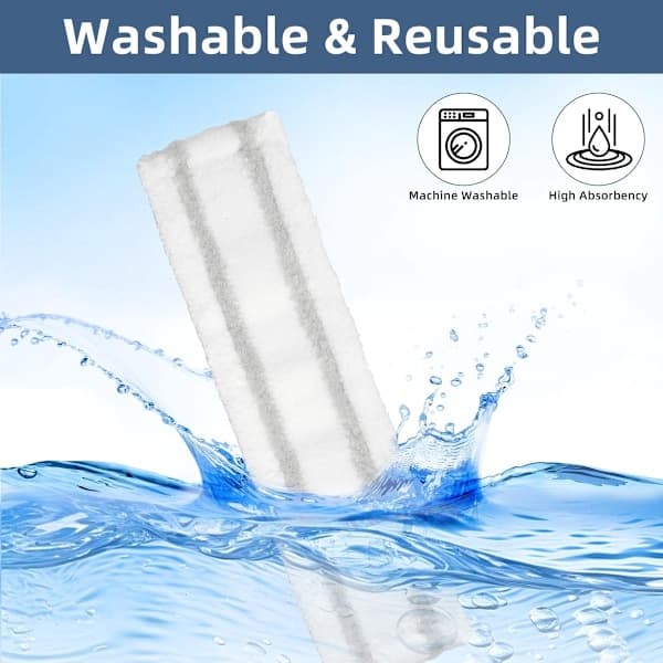 Microfiber cloths, suitable for Kärcher WV1, WV2 and WV5 models - compatible with Kärcher window cleaners and window washers.
