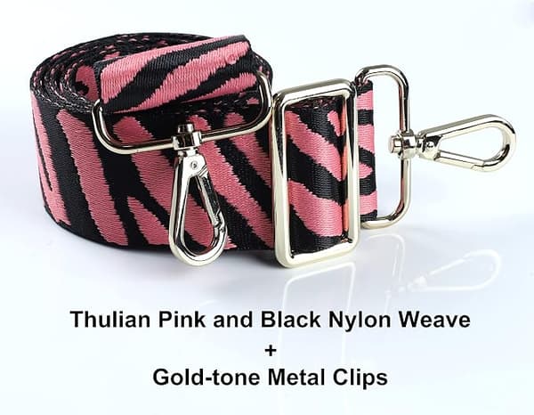 Axelrem för plånbok, crossbody-rem, nylonersättningsrem, bred rem för handväskor och axelväskor, gitarrväska