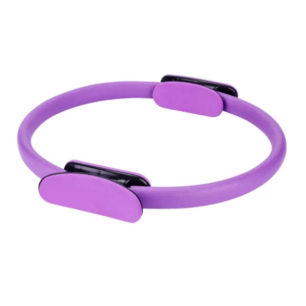 Pilates Ring Fitness Circle - Lette og slitesterke skumpolstrede håndtak | Fleksibelt motstandstreningsutstyr for toning av armer, lår/bein og kjerne,