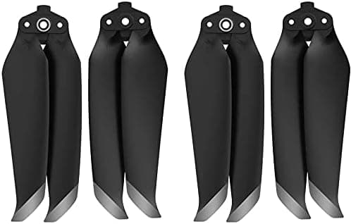Air 2S Propeller Tyst Propeller Vikbar 7238F Propeller för DJI Mavic Air 2/Air 2S Drönartillbehör (Silver 4st)