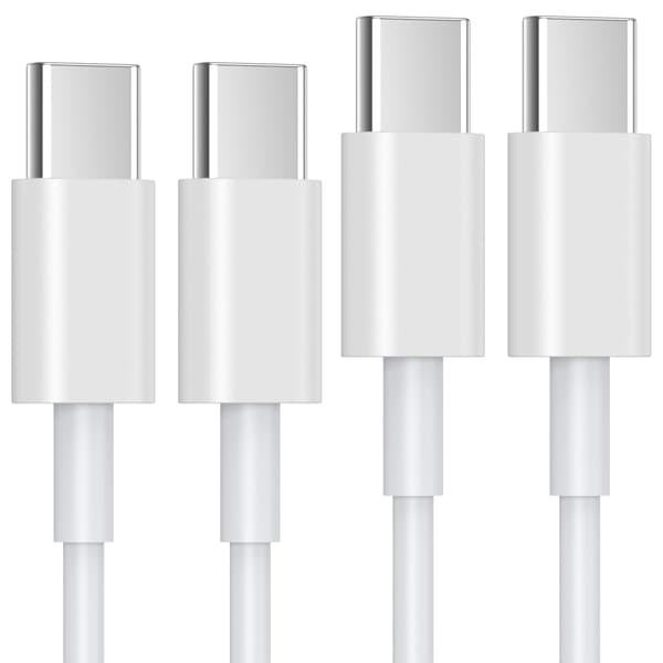 iPhone 15 Charging Cable 20W, 2-pack 1+1.8M Apple USB C to USB C Fast Charging Cable