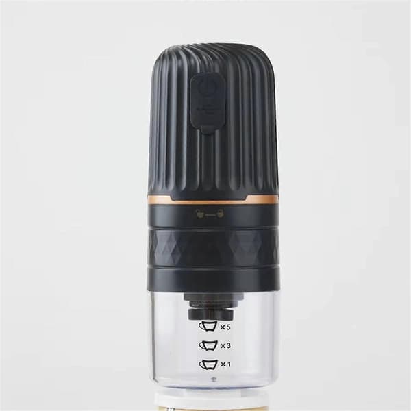 Portable Coffee Grinder - USB Rechargeable Automatic Bean Grinder with Espresso Machine Features for T
