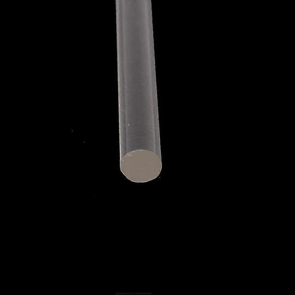 3 mm x 250 mm Rund Solid Akrylstang PMMA Ekstrudert Stang Klar 2 stk-B13