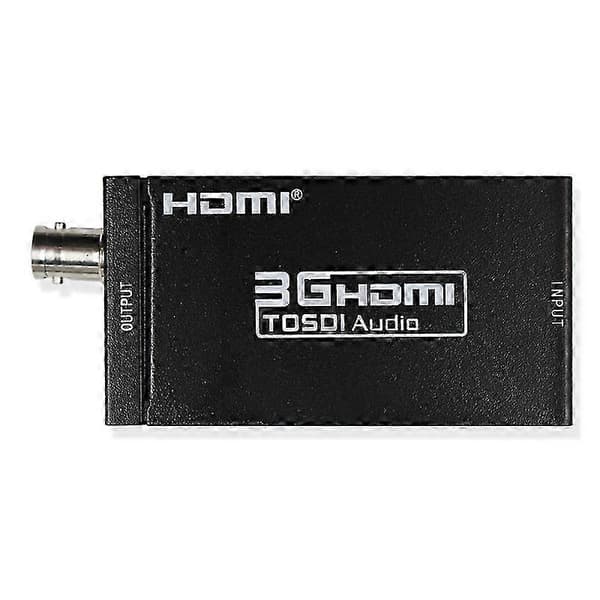 SDI til HDMI-adapter med 1080P koaksialkabel for video og lyd