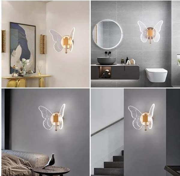 10 Watt LED Væglampe og LED Pære til Sommerfugl Væglampe