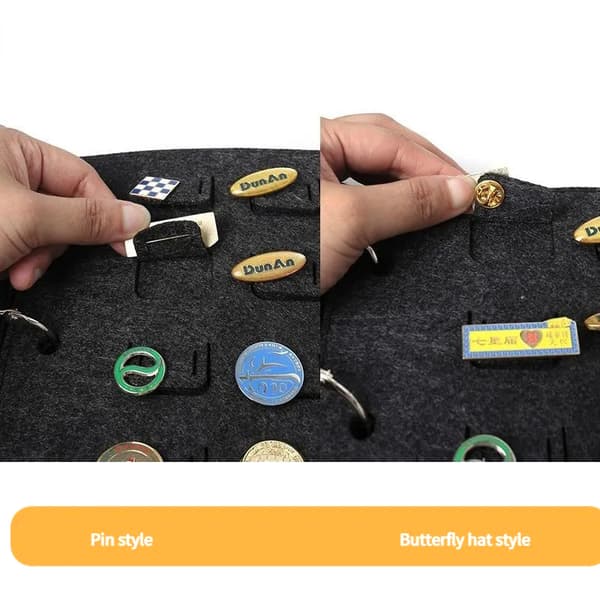 Bogdesign Etui Broche Nål Organizer Smykkeopbevaring B