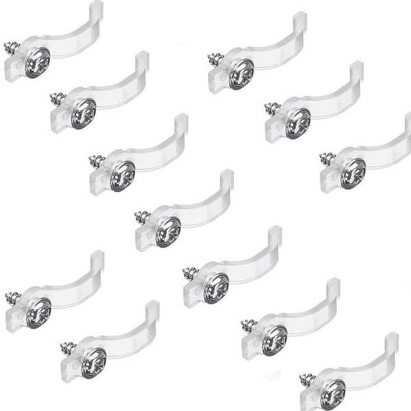 100 stk LED-stripfester, koblingsklemme for LED-striper