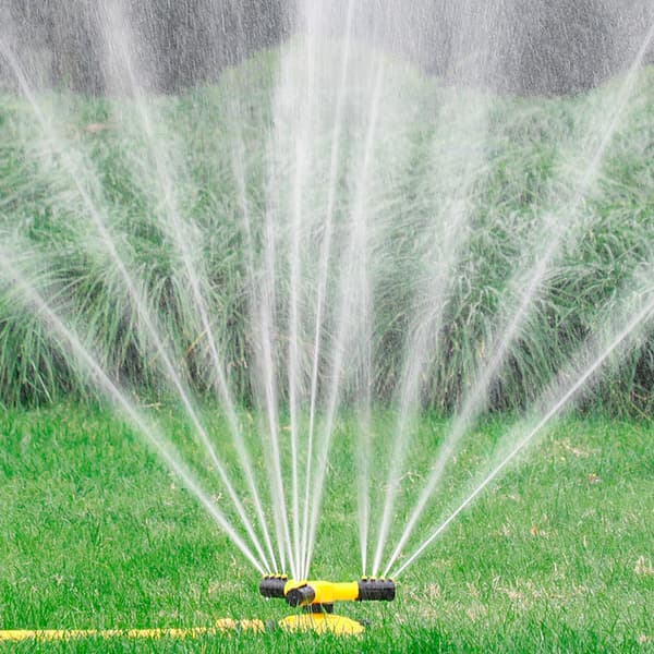 Garden Sprinkler, Adjustable Irrigation Nozzle, 360° Rotation