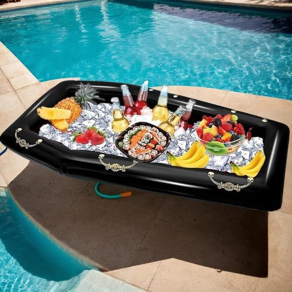 Inflatable Coolers, Ice Cube Molds, Inflatable Beverage Displays, Floating Food Stations (DB)