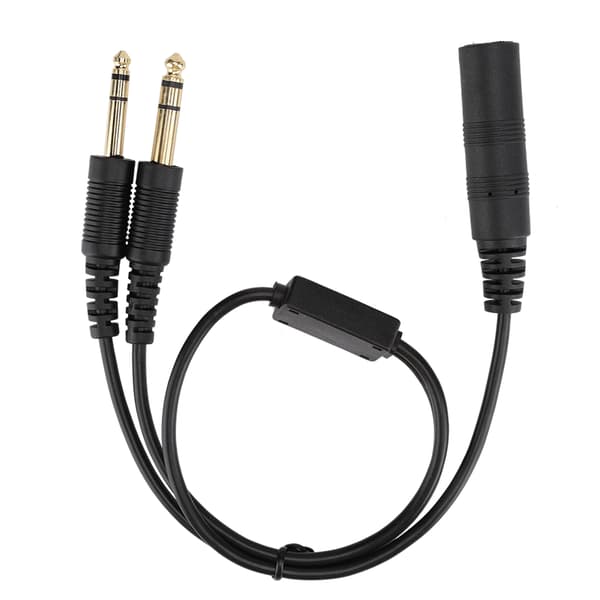 H-GA Helikopter Universal Aviation Headset Adapter for David Clark Kabel