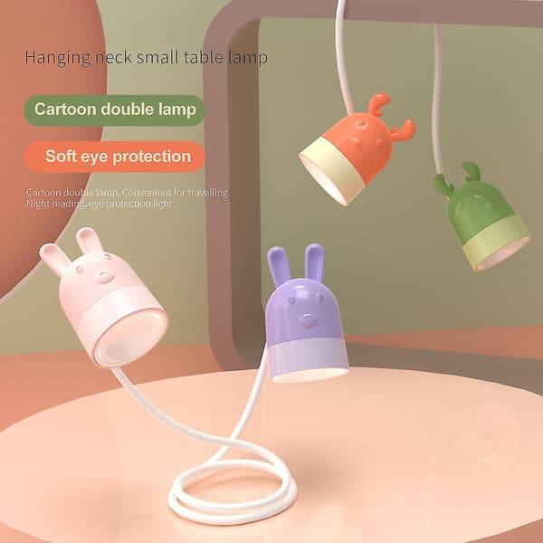 Creative Neck-hanging Desk Night Light Atmosphere Lamp Mini LED Night Light