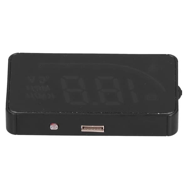 High-Resolution Digital Head Up Display Car Speedometer Overspeed Warning Alarm