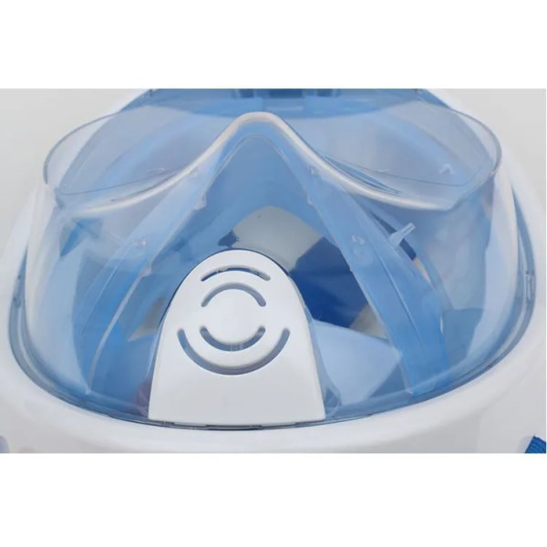 Dykkermaske, 180 graders visning, Full Face Design Dykkermaske til fri vejrtrækning, Anti-tåge (Anti-tåge) Anti-lækage teknologi, Forhindrer gagrefleks