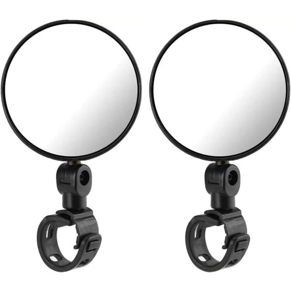 2 stk HD 360° roterende og foldbare cykelspejle