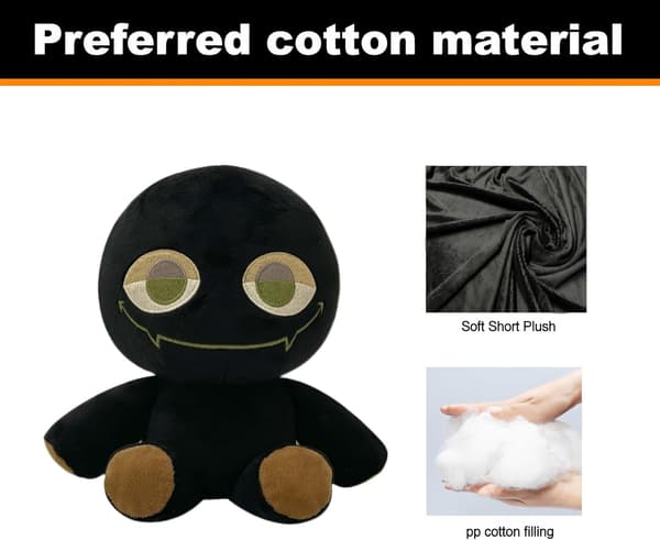 New Bob Plush Toy, Slap Battles Bob Plush, Suitable as a Gift for Games (2 pcs)