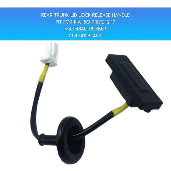 Fits Kia Rio Pride 12-17 OE 81260-1W220 Tailgate Lock Release Handle [db]