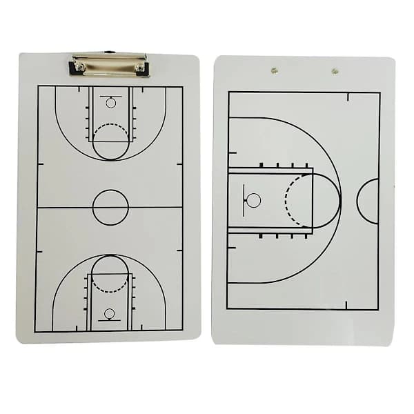 Coach Board Dry Erase Board for Coaching Double-Sided Design Strategy Board Whiteboard for Basketball