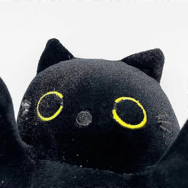 Lang Sort Kat Lang Kat Pude Lang Kat Pude Kat Sovende Pude Seng Pude [DB]