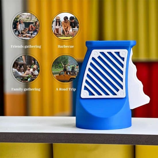 3D-Printed Can Opener for Beverage Cans - Fun, Durable Tool for Removing Aluminum Can Tabs - Easy to Use - Prevents Spills (Green)