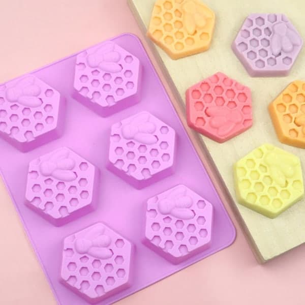 Honeycomb Silicone Mold Project DIY Accessories Homemade Mousse Cake, Suitable for Cake Baking