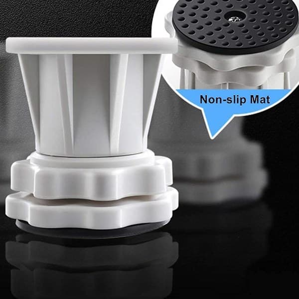 Washing Machine Stand, Washing Machine & Dryer & Refrigerator, Adjustable Length, Load 300 kg Anti-Vibration