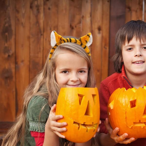 Tredimensjonalt tigerøre-hårbånd Hårtilbehør til Halloween-fest