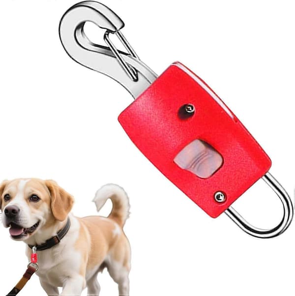 1 st Hundkoppelfäste, snabbkoppling för husdjurskoppel