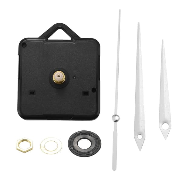 Quartz Urværk Mekanisme DIY Reparationsdele + Hvide Visere [DB] hvid white