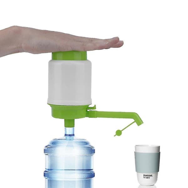Gallonflaska dricksvattenpump handpress handpump dispenser bärbar rörpump kran hushållstillbehör