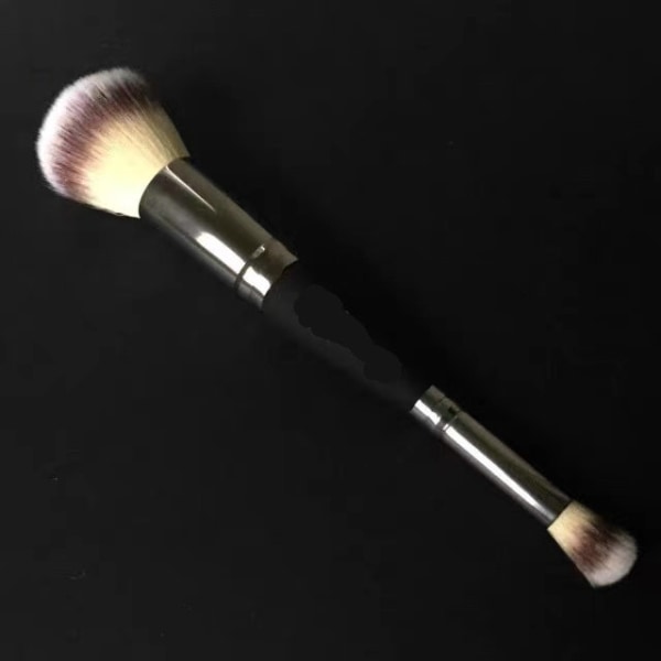 Foundation Brush Makeup Brushes Set Kabuki Brush Self Tanner Dobbeltsidet Blush Concealer Brush Makeup Brush Set Blending Brush