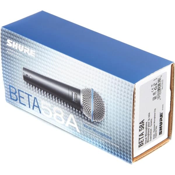 {xjxj}Shure BETA58A Mikrofon Vokalmikrofon Kablet Mikrofon NY