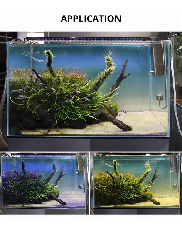 1 stk akvarieplantebelysning LED akvarielys akvariestativlys