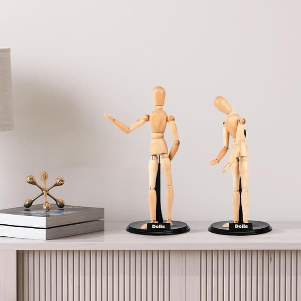 5-pack actionfigurställ, svart dockhållarställ, 1/6 skala figurställ för 12-tumsfigurer, justerbar höjd