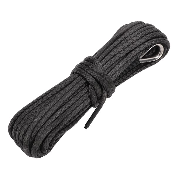 15m 50ft Nylon Sort Kraftig Spilrem Erstatning til SUV Lastbil ATV UTV