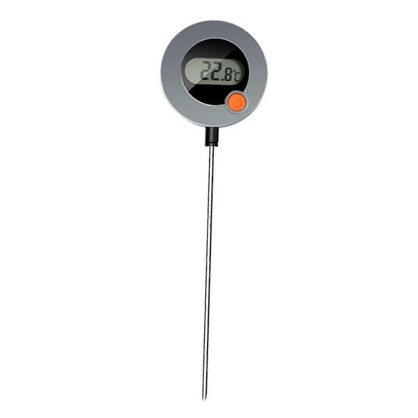 Digitalt madtermometer med sonde, præcision, magnetisk bagside til vand, mælk, oliekogning